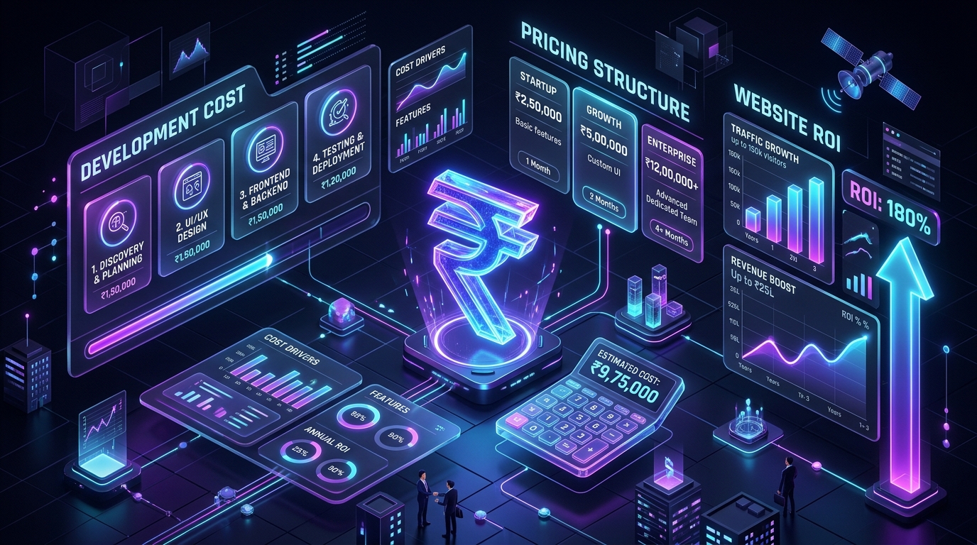 Website Development Cost in Bangalore in 2026: Complete Pricing Guide - Web Vistara